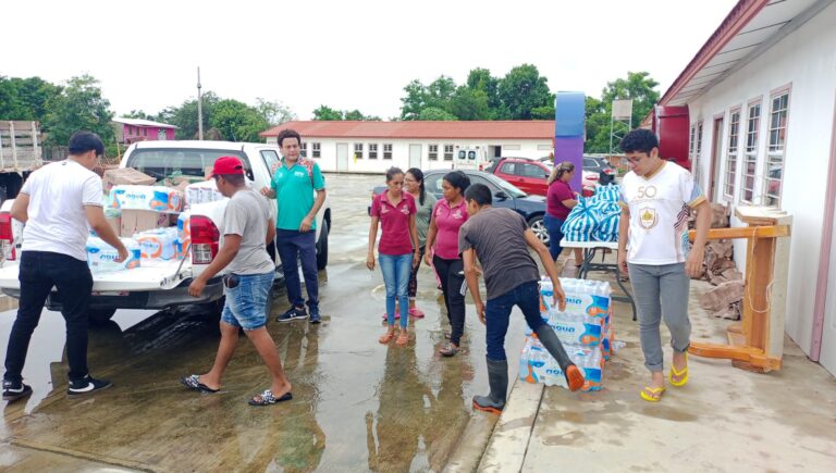 Entrega Gobierno de Abelina López Rodríguez víveres al municipio de Benito Juárez