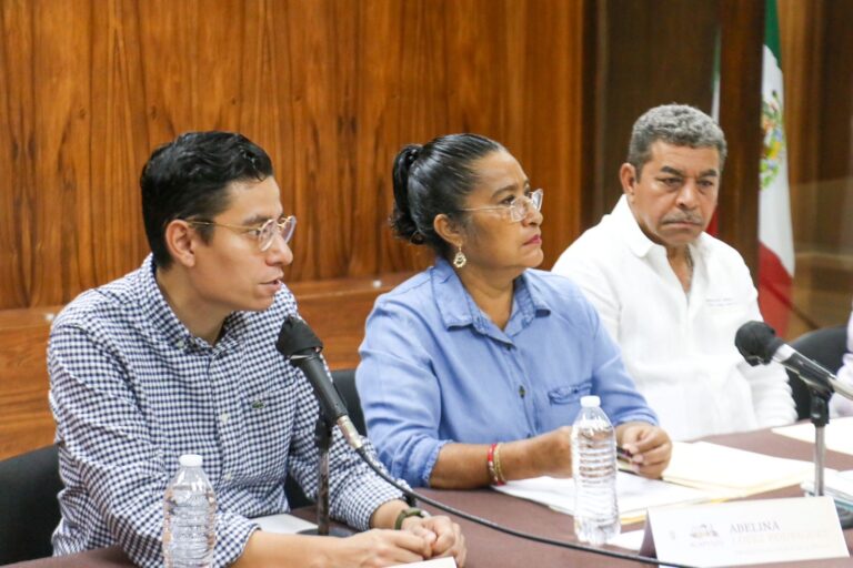Rinde Gobierno de Abelina López Rodríguez informe de atenciones por lluvia