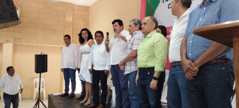 Cierran fila los priístas en Tecpan para asegurar triunfos electorales en 2024