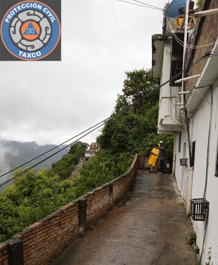 PC Taxco reporta sin afectaciones graves tras el paso de “Otis”; reunirán víveres para Acapulco