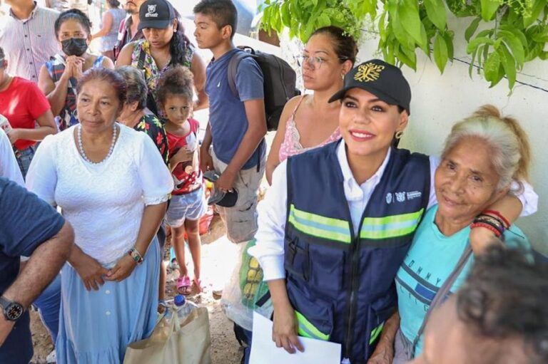 Vamos a salir adelante; Acapulco se pondrá de pie: Evelyn Salgado