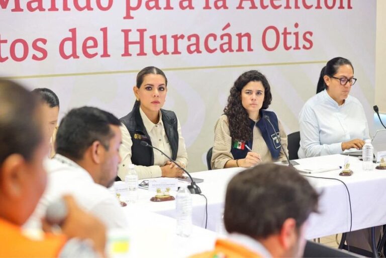 Se reúnen Evelyn Salgado y la titular de la Secretaría de Gobernación, Luisa María Alcalde para dar seguimiento a la recolección de residuos sólidos