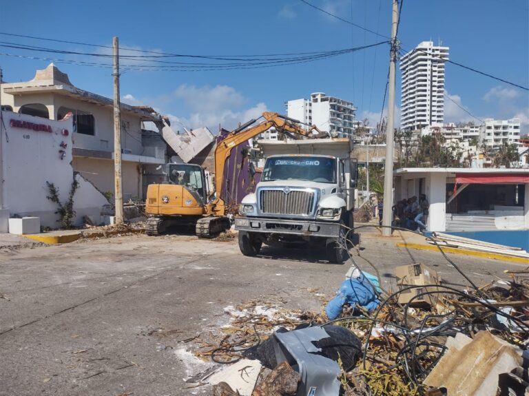 Realiza Gobierno de Abelina López Rodríguez limpieza en avenidas de la Progreso