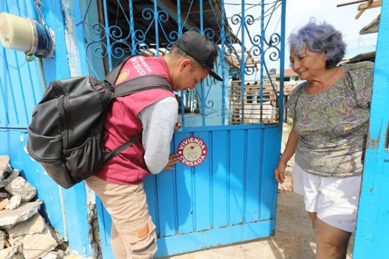 Mantiene Secretaría de Bienestar censo de afectaciones por “Otis”