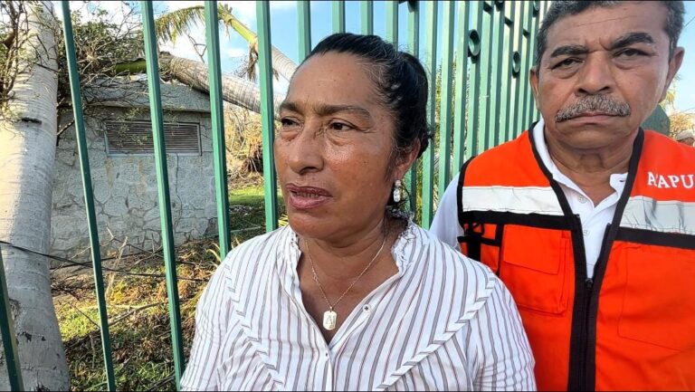 Continúa Gobierno de Abelina López Rodríguez atendiendo las afectaciones generadas por el huracán «Otis»