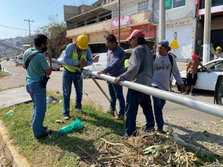 Despeja Gobierno de Abelina López Rodríguez vías principales