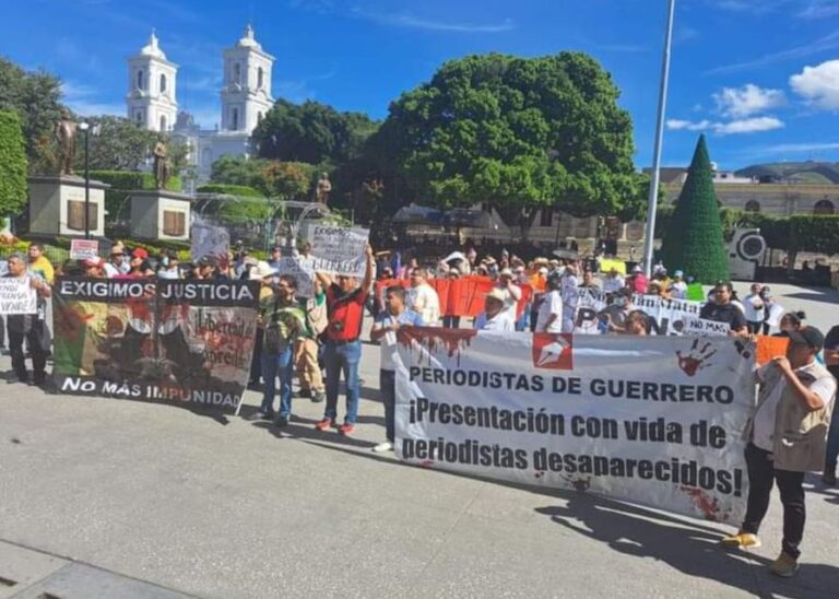 La Comisión de Derechos Humanos del Estado de Guerrero (CDHEG), brinda acompañamiento a los integrantes de los medios de comunicación