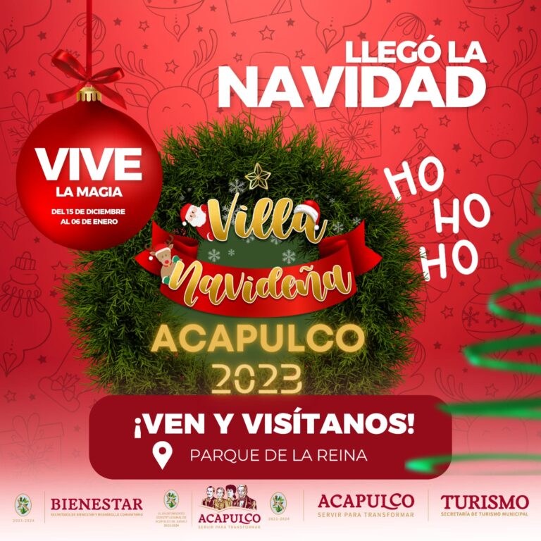 Instalará Gobierno de Abelina López Rodríguez Villa Navideña para niñas y niños de Acapulco