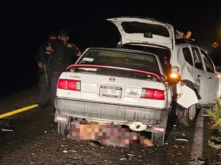 Arroja un muerto un accidente automovilístico en el municipio de Benito Juárez