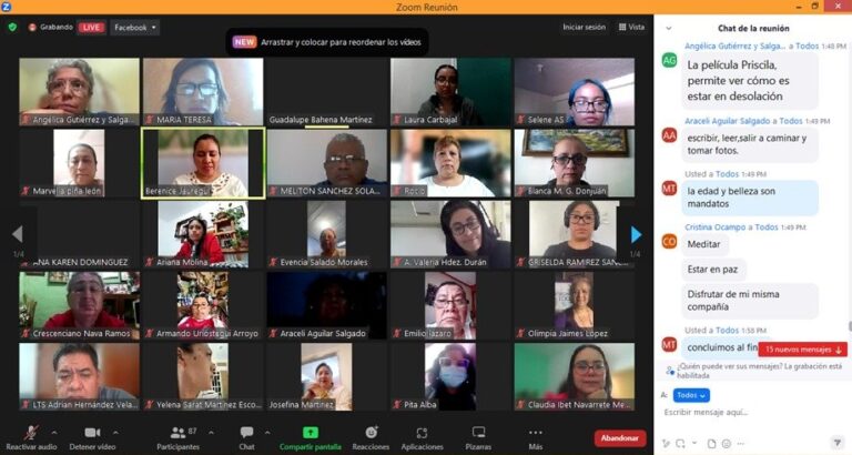 En representación de la Maestra, Cecilia Narciso Gaytán, presidenta de la #CDHEG, la titular de la Unidad de Genero, María Teresa Gutiérrez Jiménez, asistió a la Segunda Sesión del Tercer Módulo del taller