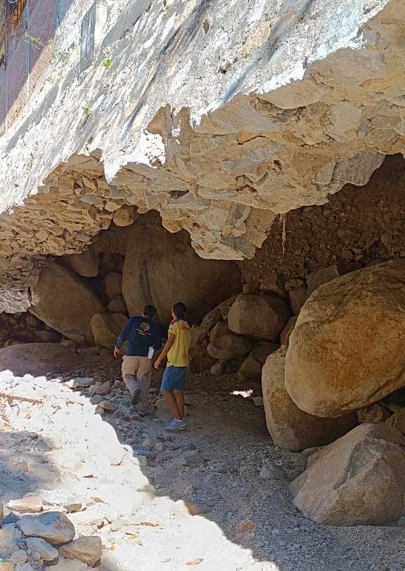 Supervisa Protección Civil Acapulco socavón en Vista Alegre