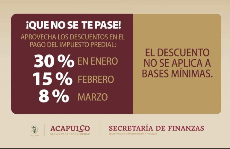 Invita Gobierno Municipal a contribuyentes a realizar el pago del impuesto predial