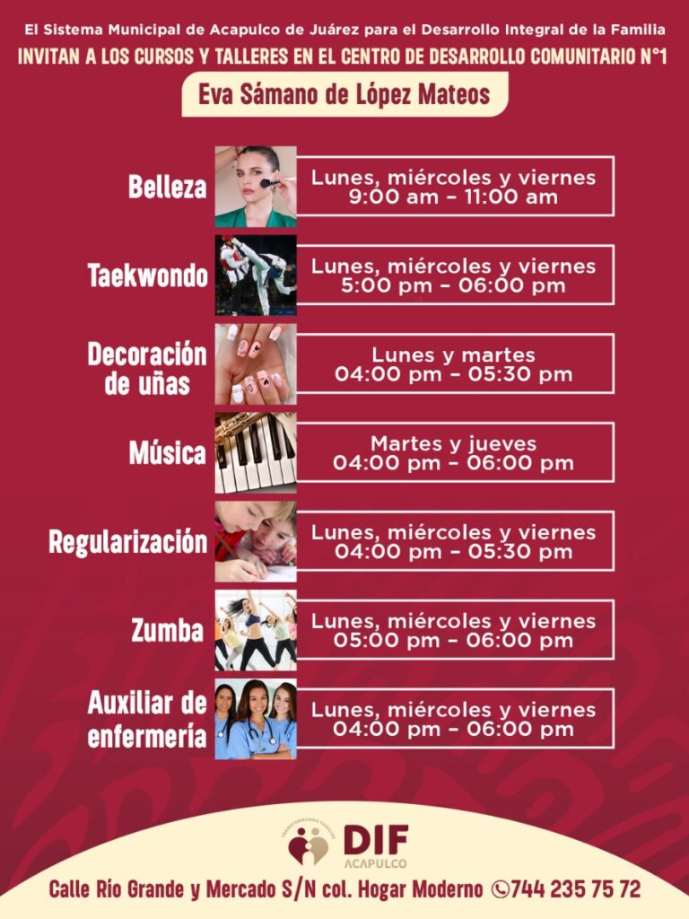 Reanuda Gobierno Municipal talleres y capacitaciones en sus Centros de Desarrollo Comunitario