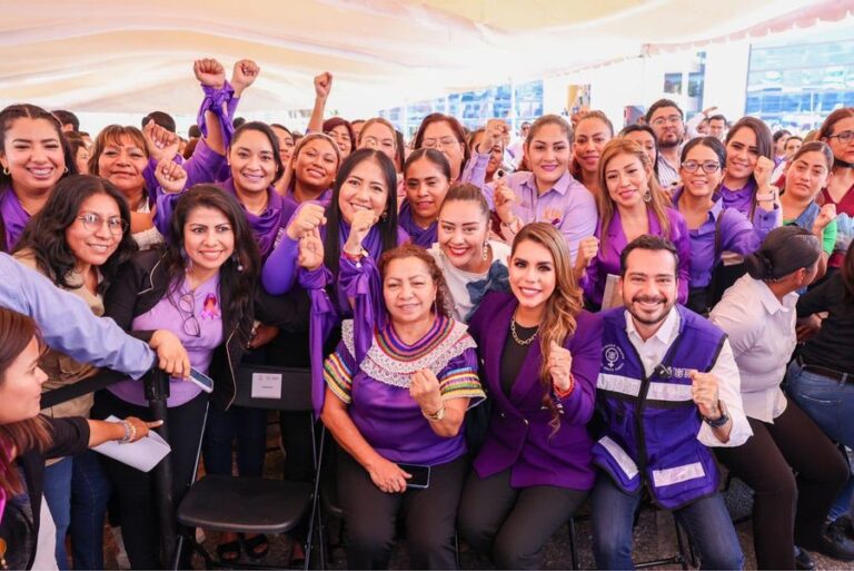 Presenta Evelyn Salgado la “Tarjeta Violeta”, para mujeres vulnerables