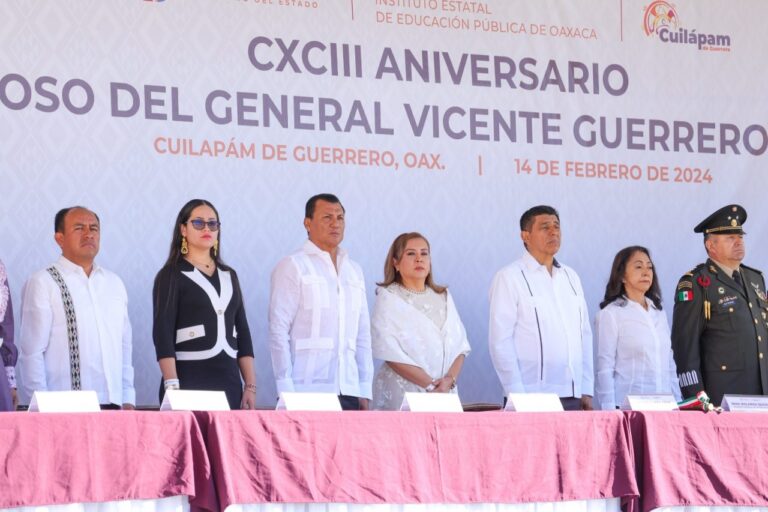 LOS PRINCIPIOS Y VALORES DE VICENTE GUERRERO SIGUEN VIGENTES Y OBLIGAN AL ESTADO A DAR RESPUESTAS AL PUEBLO: LETICIA MOSSO