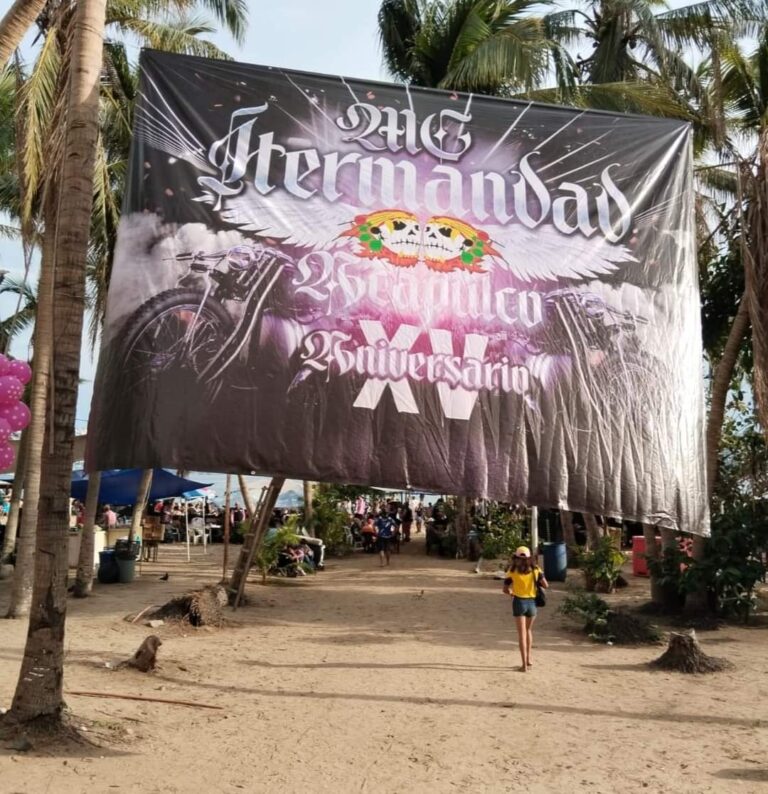 Se realiza en Acapulco el «XV Aniversario de La Hermandad de Bikers»
