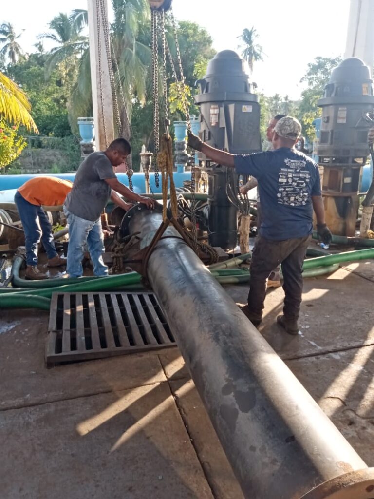 Instala Gobierno de Acapulco equipo de rebombeo en sistema de captación Papagayo II