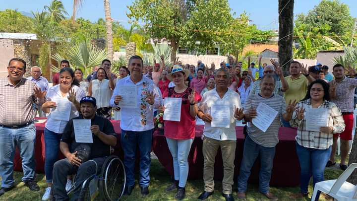 Se ponen de acuerdo en Morena en Petatlán y nombran a Popoca como candidato