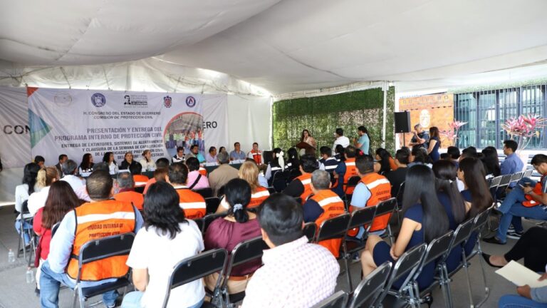 CREA EL CONGRESO DE GUERRERO SU PRIMER PROGRAMA INTERNO DE PROTECCIÓN CIVIL
