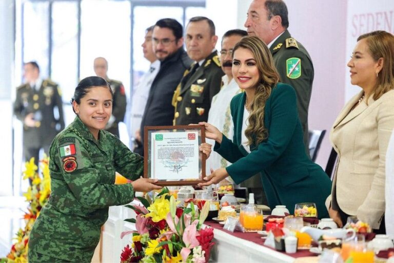 El Ejército Mexicano, un garante del bienestar de los guerrerenses: Evelyn Salgado