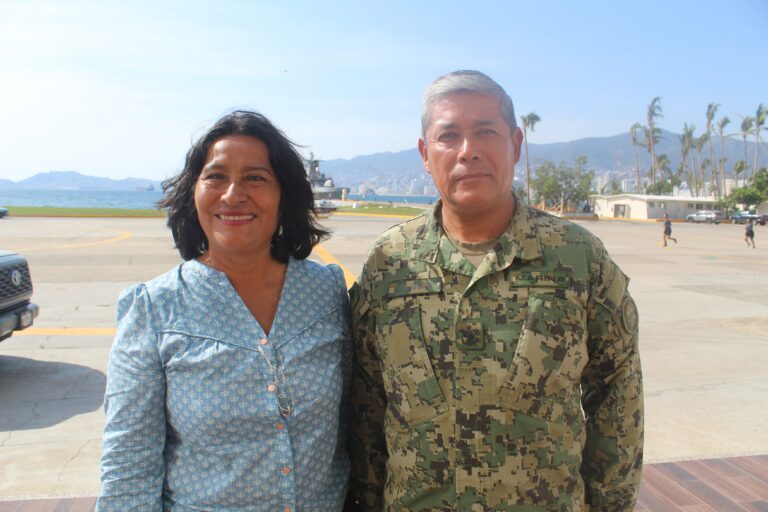 Se coordinan Gobierno de Acapulco y Marina para atender incendio en El Veladero