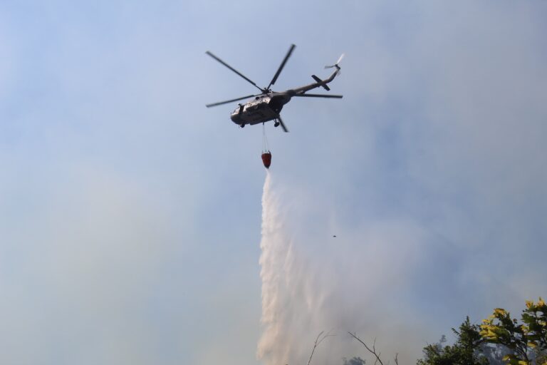 Avanza Gobierno de Acapulco con Federación y Estado e Instituciones en trabajos de sofocación de incendio en El Veladero