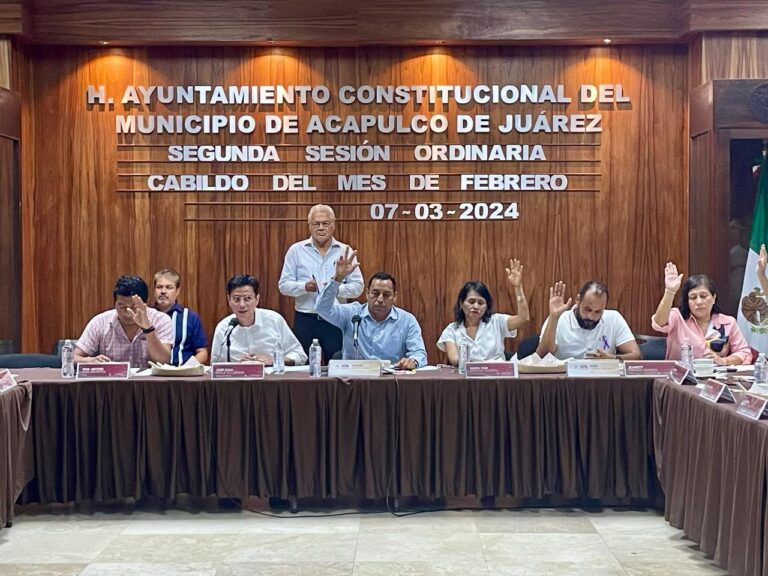 Desarrolla Gobierno de Acapulco Segunda Sesión Ordinaria de Cabildo del mes de febrero