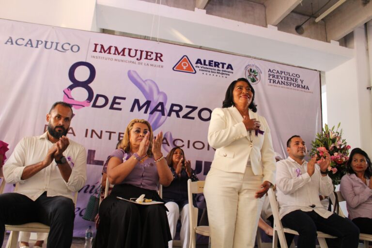 Conmemora Gobierno de Acapulco Día Internacional de la Mujer