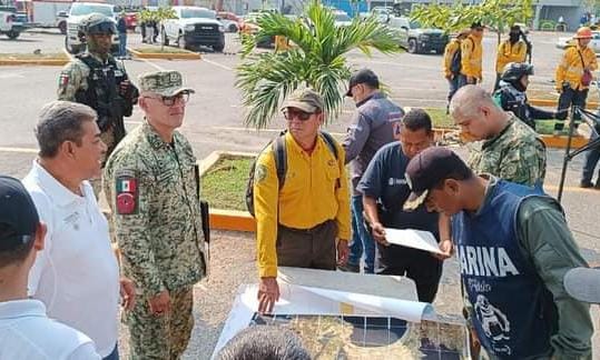 Colabora Gobierno de Acapulco con instituciones y órdenes de gobierno para combatir incendios