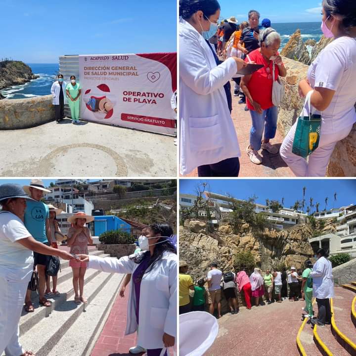 Instala Gobierno de Acapulco módulo de atención a visitantes en la Quebrada