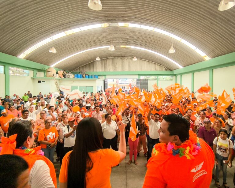 El distrito 13 se pintará naranja: Gaby Bernal