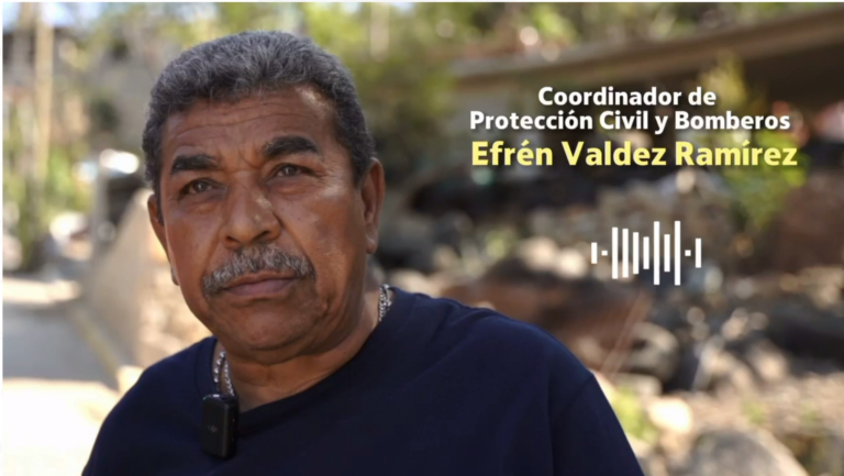 En el cerro de Carabalí, se encuentran brigadas de Protección Civil Acapulco