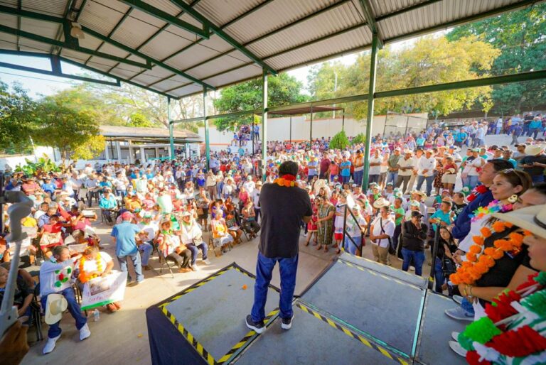 Con el Plan C se tendrán leyes justas para el pueblo de México, resalta Félix Salgado en Costa Chica