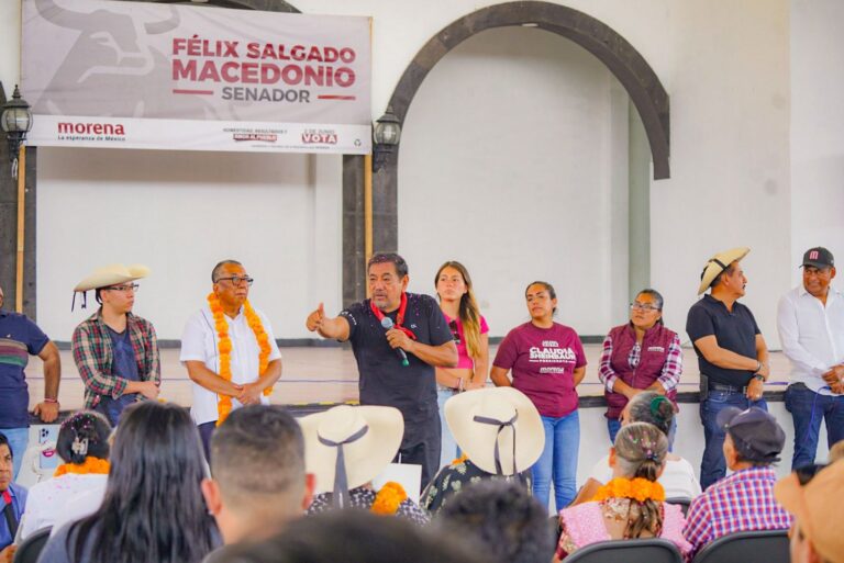 Con la 4T el beneficio es para el pueblo, no para los privilegiados, resalta Félix Salgado en Mezcala