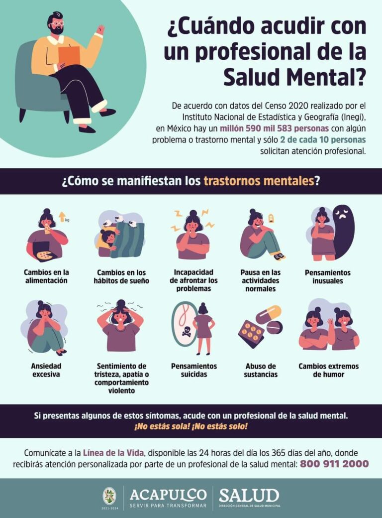 Invita Gobierno de Acapulco a reconocer y procurar la salud mental