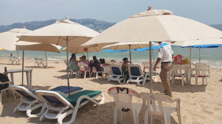 Brinda Gobierno de Acapulco prevención de incidentes ante el fenómeno mar de fondo