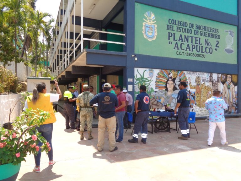Continúa Gobierno de Acapulco con revisión de refugios temporales