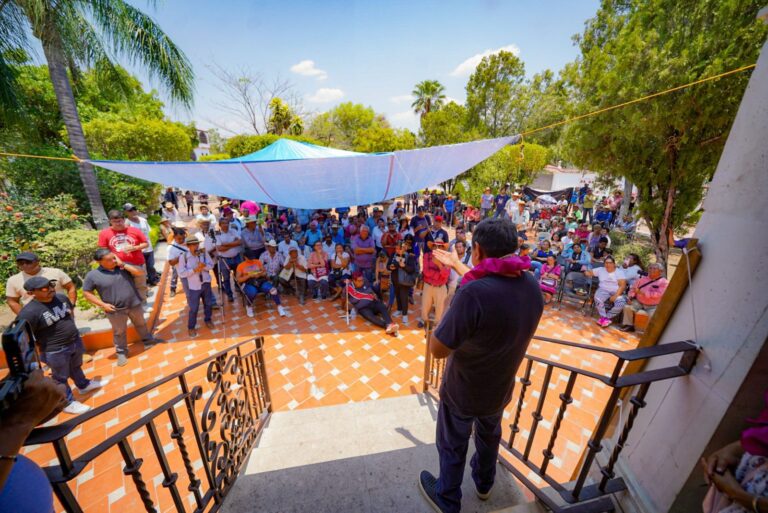 A votar con coraje y sin miedo, convoca Félix Salgado en la zona Norte