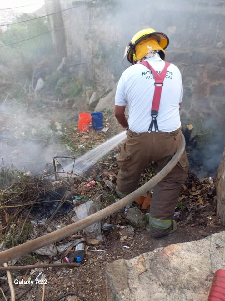 Atiende Gobierno Municipal incendios de basura