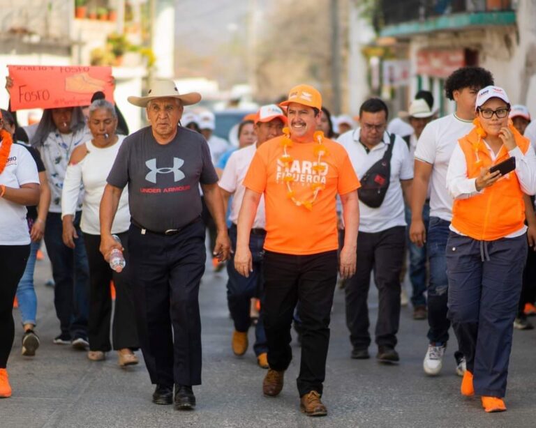 MARIO FIGUEROA IMPARABLE EN SUS RECORRIDOS POR MUNICIPIO DE TAXCO RUMBO A LA REELECCIÓN
