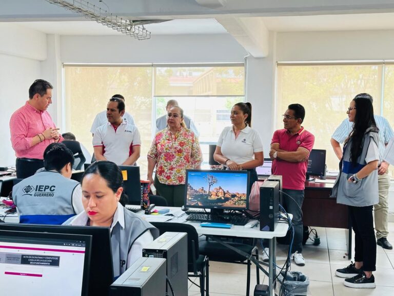 100% DE ACTAS CAPTURADAS EN SIMULACRO DEL PREP: IEPC GUERRERO