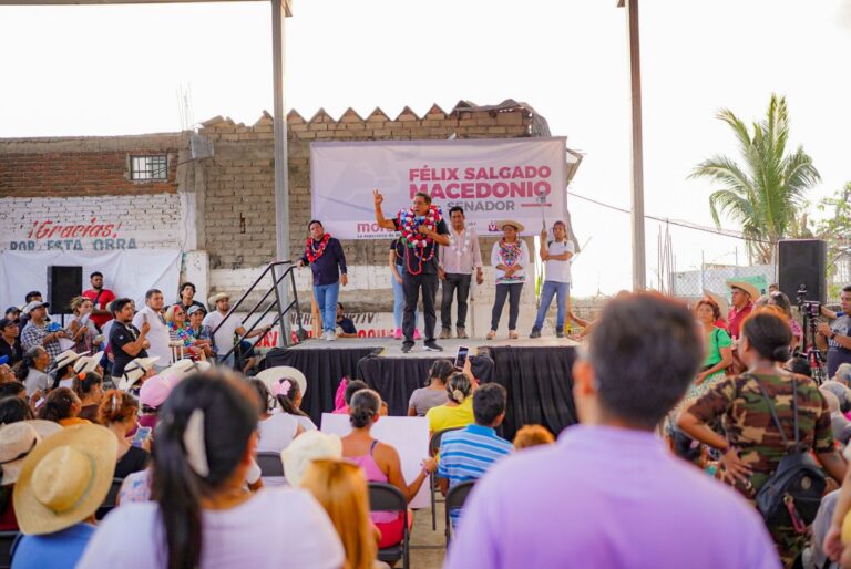El 2 de junio va la del pueblo, resalta Félix Salgado en Acapulco