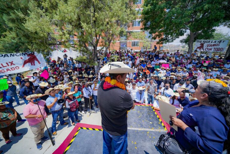 “Si no tuviéramos razón, no tuviéramos gente”, destaca Félix Salgado en Chilpancingo