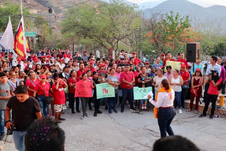 Arropan las secciones 1310 y 1317 a la Candidata por la Coalición “Sigamos Haciendo Historia”