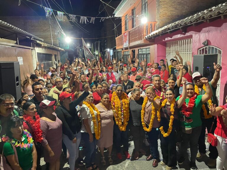 Sara Salinas Bravo, Candidata por el PT-MORENA-PVEM recibe el respaldo de las Secciones 1311 y 1318 de Zumpango del Río