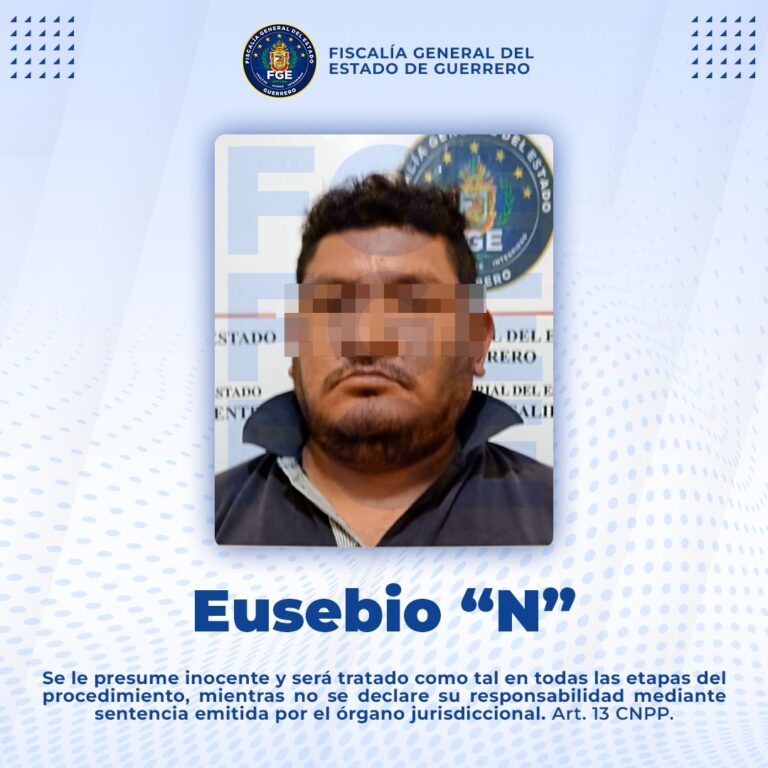 FGEGuerrero cumplimentó orden de aprehensión por incumplimiento de la obligación alimentaria agravada en Coyuca de Catalán