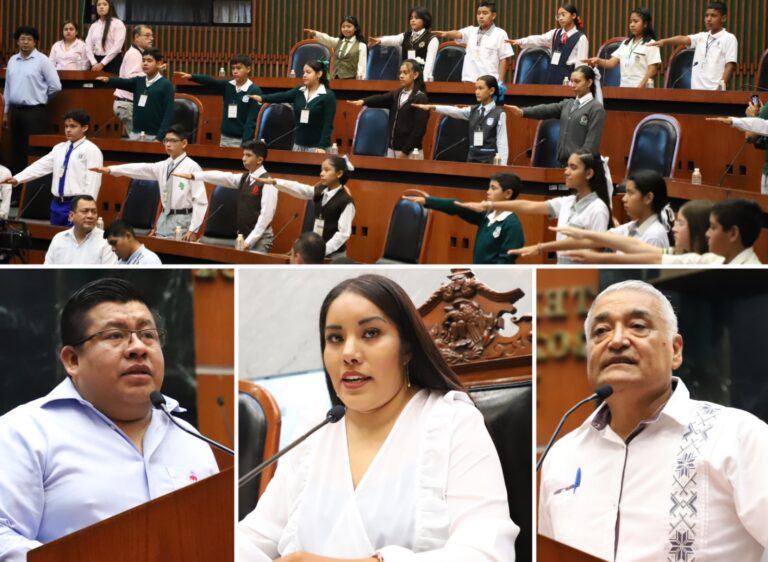 REALIZAN CON ÉXITO EN EL CONGRESO EL XVI PARLAMENTO ESTUDIANTIL “LOS ADOLESCENTES Y LA CULTURA DE LA LEGALIDAD”