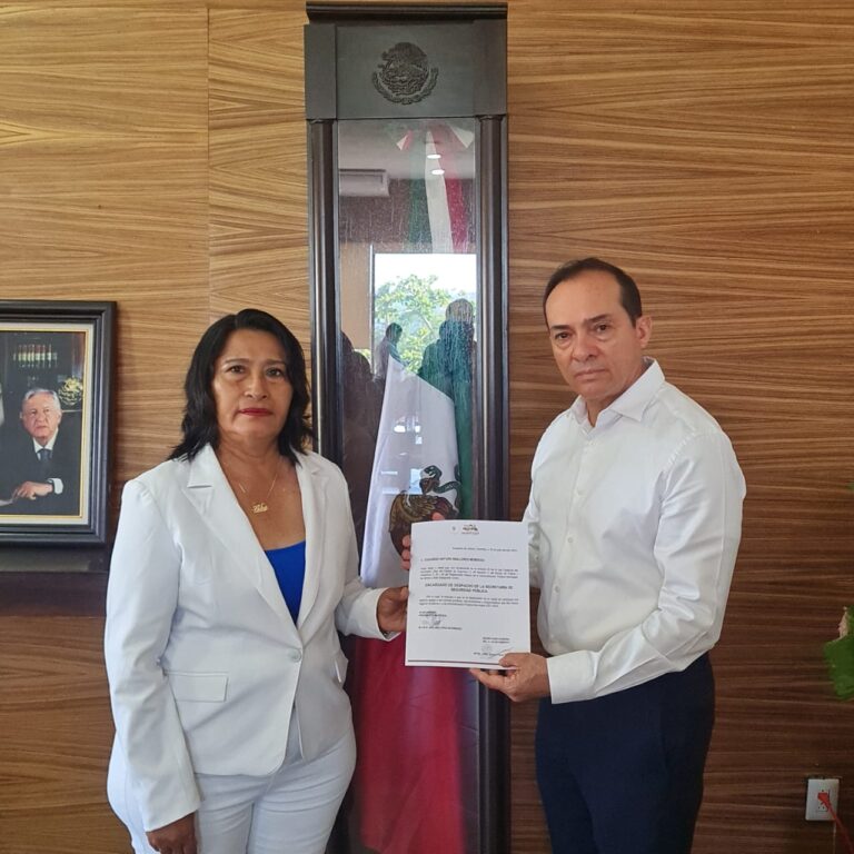 Designa Presidenta Abelina a Coronel Bailleres Mendoza como encargado de la Secretaría de Seguridad Pública del Gobierno de Acapulco