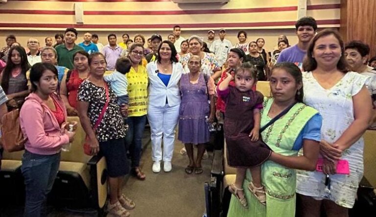 Cuentan con Abelina los pueblos originarios que habitan en Acapulco