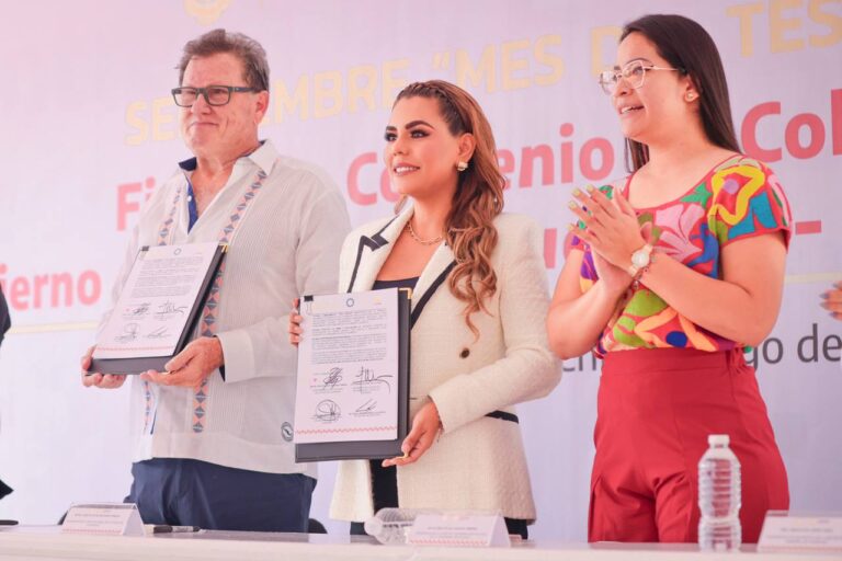 Cumple Evelyn Salgado con los adultos mayores: Firma convenio con Notarios en el marco del «Mes del Testamento» en Guerrero